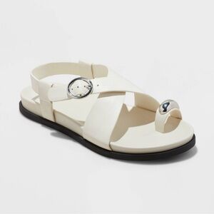 Women’s Penelope Toe Ring Footbed Sandals a new day Off White